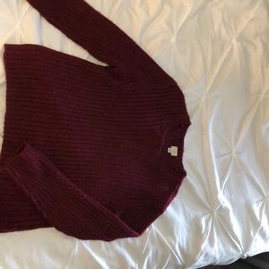 A New Day maroon sweater
